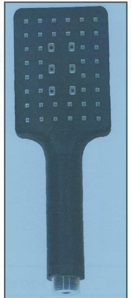 Graphite ručná sprcha 3-polohová tlačítková miniatúra